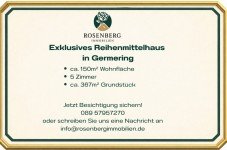 Hauptbild GROSSZ�GIGES FAMILIENWOHNEN IN GERMERING - BREITES REIHENMITTELHAUS MIT CA. 150 M� WOHNFL�CHE