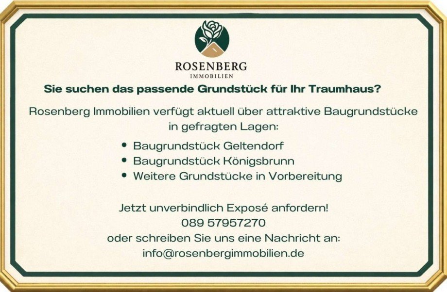 Grundst�cke Einfamilienhaus K�nigsbrunn