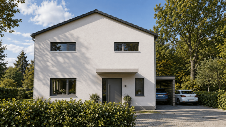 Fassade Ost K�nigsbrunn Einfamilienhaus Ihr neues Zuhause in K�nigsbrunn - individuell planbarer Einfamilienhaus-Neubau mit Garten