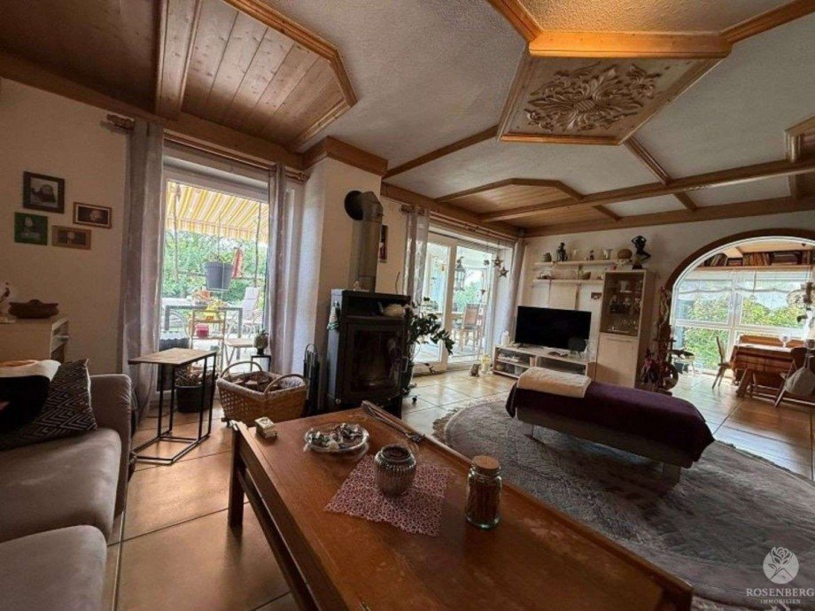 EG - Wohnzimmer Einfamilienhaus Hengersberg