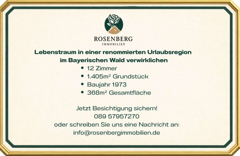 Factsheet sonstige Landwirtschaftsimmobilien Bodenmais
